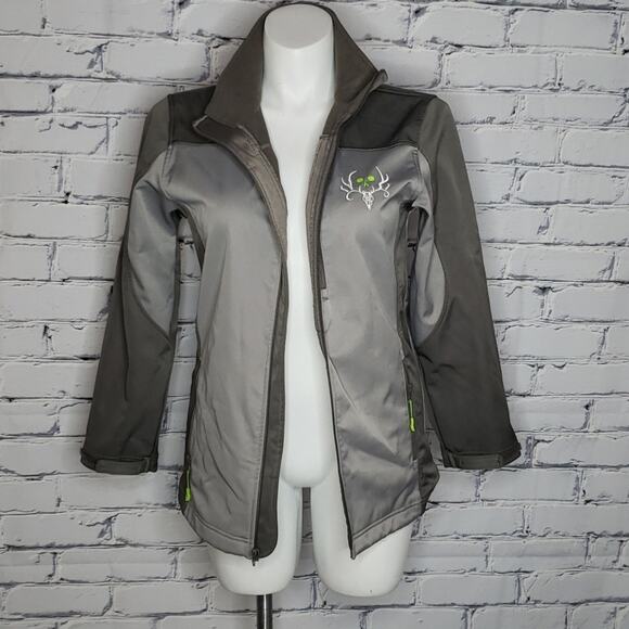 Bone Collector Zip Up Jacket, size Medium - Picture 1 of 8